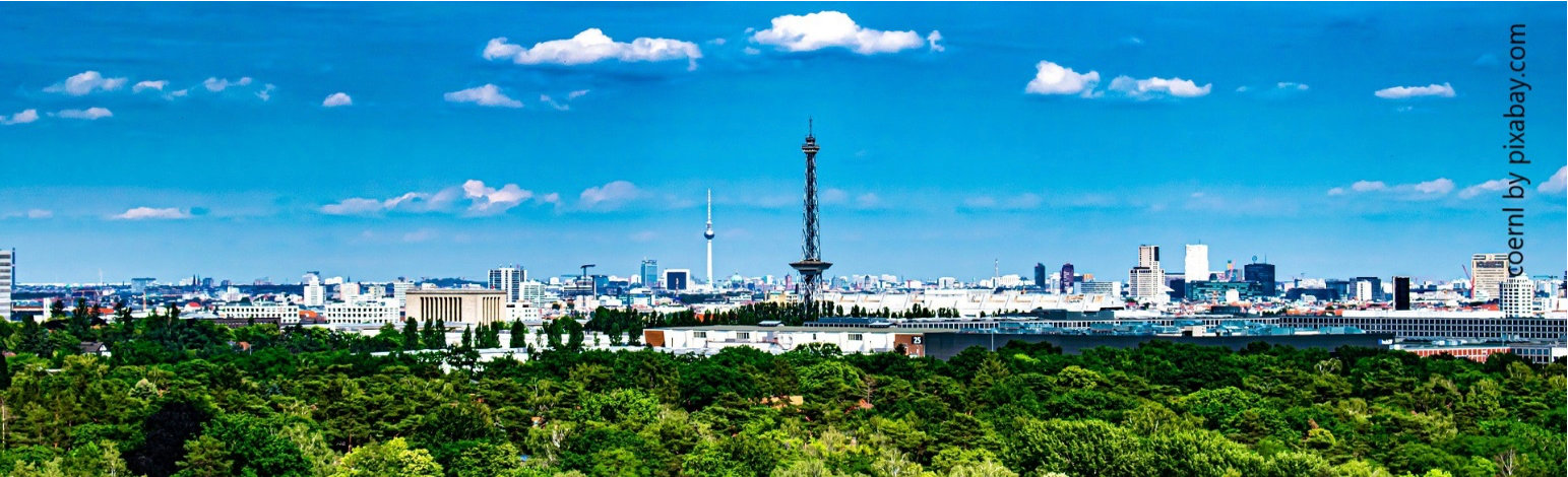 Berlin_Skyline Titelbild der neuen Broschüre Informationen für Vertriebsunternehmer 2021