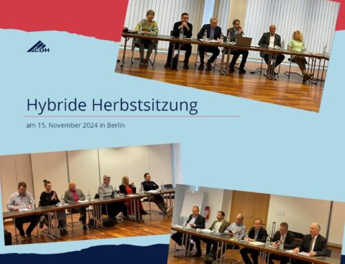 Fruchtbarer Austausch auf der CDH Herbstsitzung